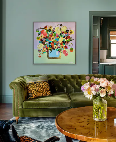 An original mixed media painting by Artist Collie Crawford available at The Little Gallery in Whangamata and Tairua